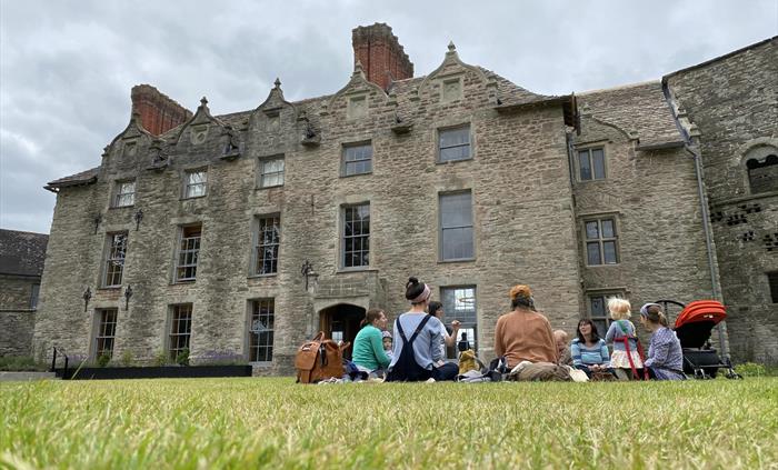 Hay Castle Group on lawn 2022